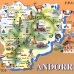 Carte Andorre
