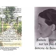 La Balade littéraire Simone de Beauvoir 