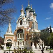 La cathédrale orthodoxe russe Saint-Nicolas de Nice