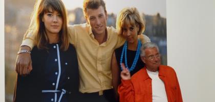 Françoise Hardy, Johnny Halliday, Sylvie Vartan et Jean-Marie Périer,